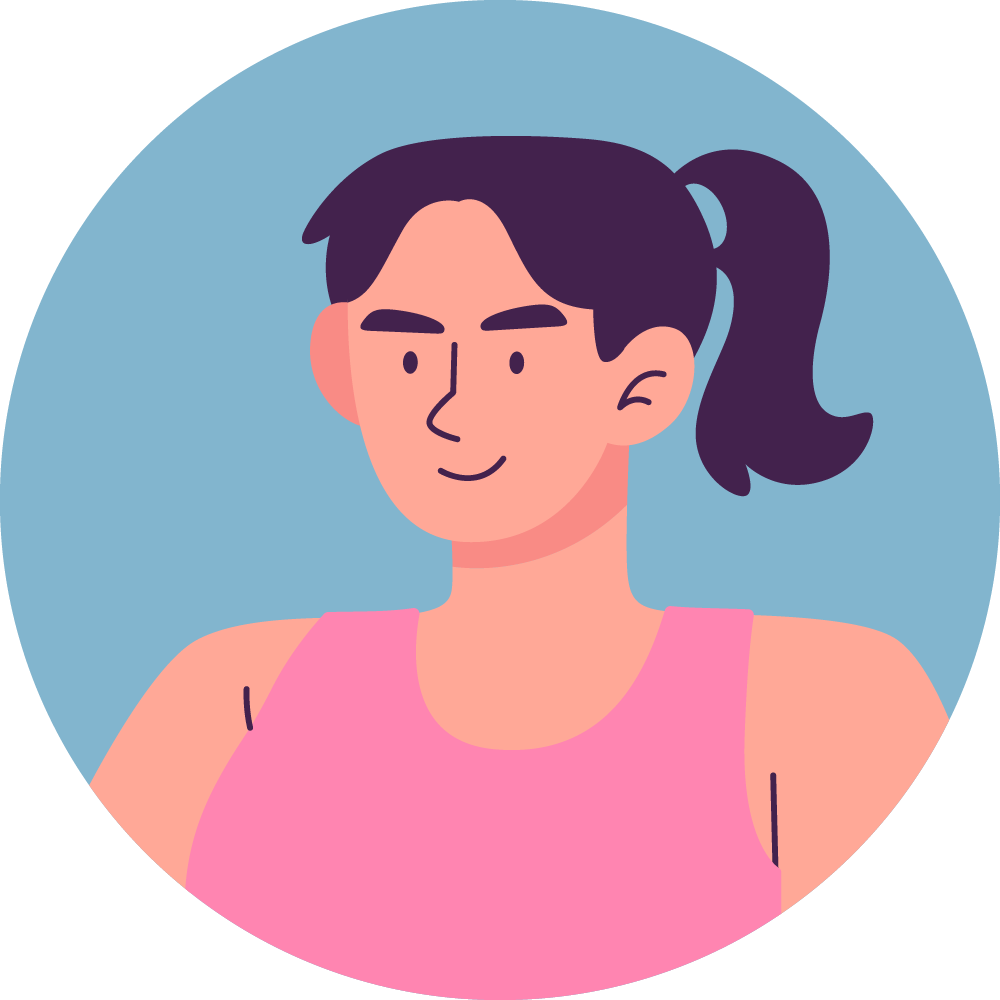Illustrated portrait of Lianne Saunders