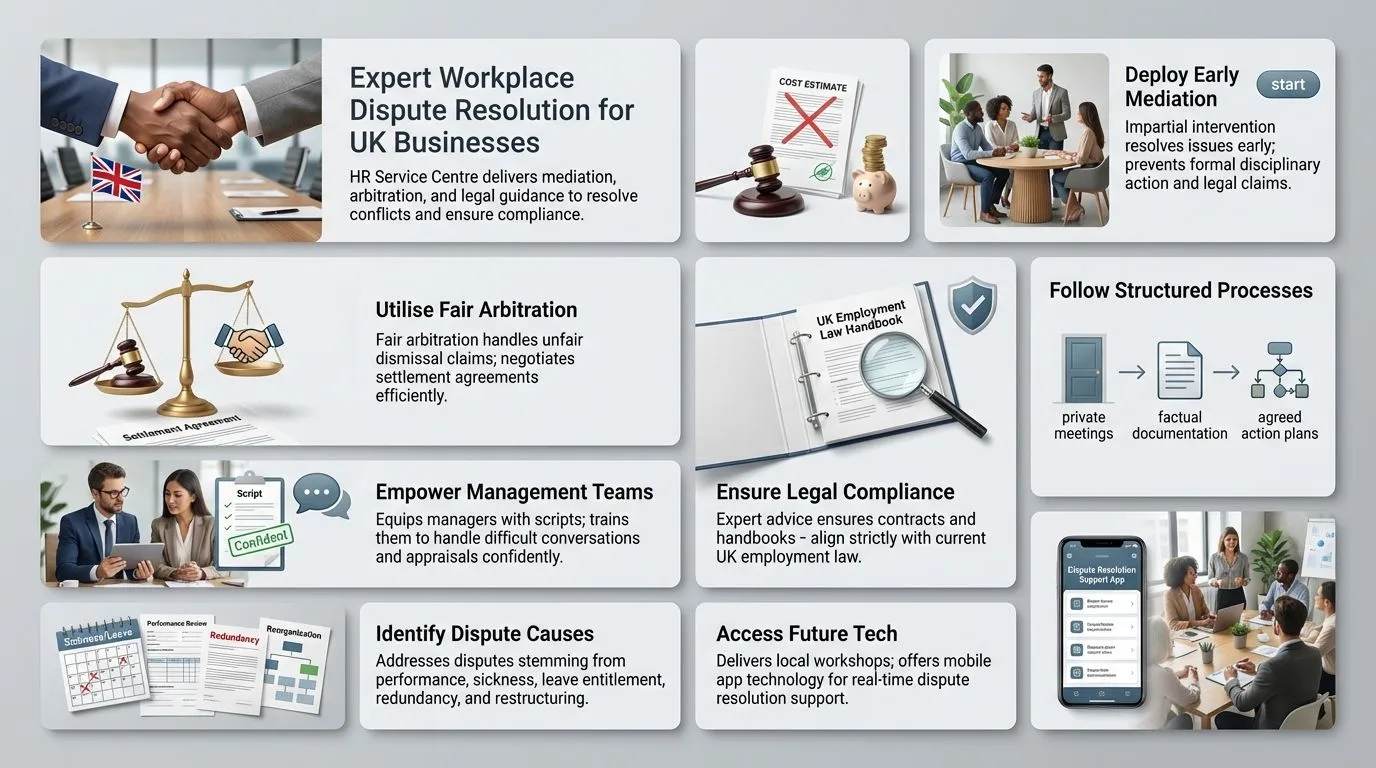 What are common causes of workplace disputes?